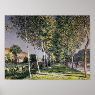 Alfred Sisley   Die Wanderung Poster