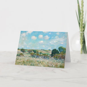 Alfred Sisley - Die Wiese Karte