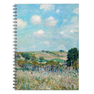 Alfred Sisley - Die Wiese Notizblock