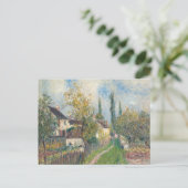 Alfred Sisley - Ein Pfad bei Les Sablons Postkarte (Stehend Vorderseite)