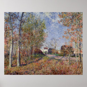 Alfred Sisley   eine Ecke des Holzes bei Sablons Poster