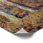 Alfred Sisley | Eine Ecke des Waldes bei Sablons Poster (Ecke)