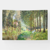 Alfred Sisley - Erholung entlang der Straße Banner (Horizontal)