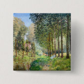 Alfred Sisley - Erholung entlang der Straße Button (Vorderseite)