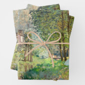 Alfred Sisley - Erholung entlang der Straße Geschenkpapier Set (Beispiel)