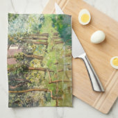 Alfred Sisley - Erholung entlang der Straße Geschirrtuch (Viertel Falte)