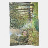 Alfred Sisley - Erholung entlang der Straße Geschirrtuch (Vertikal)