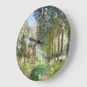Alfred Sisley - Erholung entlang der Straße Große Wanduhr (Winkel)