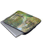 Alfred Sisley - Erholung entlang der Straße Laptopschutzhülle (Vorne Knopf)