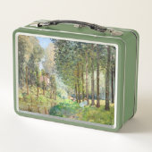 Alfred Sisley - Erholung entlang der Straße Metall Brotdose (Rückseite)