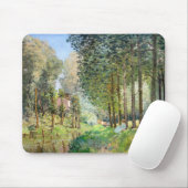 Alfred Sisley - Erholung entlang der Straße Mousepad (Mit Mouse)