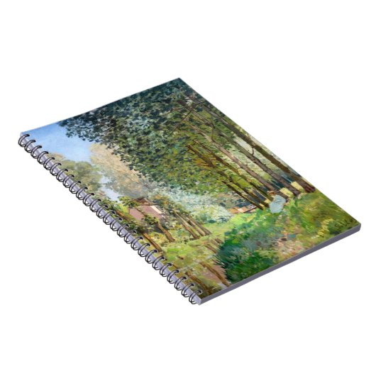 Alfred Sisley - Erholung entlang der Straße Notizblock (Rechte Seite)