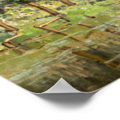 Alfred Sisley - Erholung entlang der Straße Poster (Ecke)