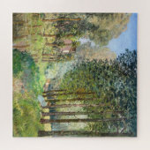 Alfred Sisley - Erholung entlang der Straße Puzzle (Horizontal)