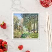 Alfred Sisley - Erholung entlang der Straße Serviette (Beispiel)