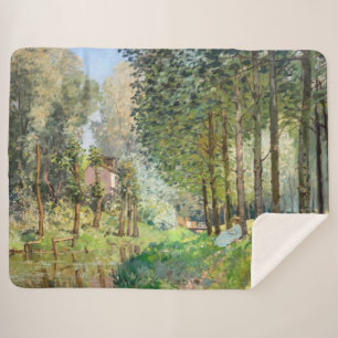 Alfred Sisley - Erholung entlang der Straße Sherpadecke