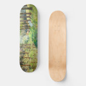 Alfred Sisley - Erholung entlang der Straße Skateboard (Vorderseite)