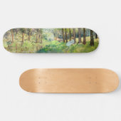 Alfred Sisley - Erholung entlang der Straße Skateboard (Horizontal)