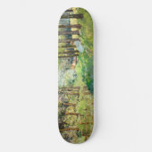 Alfred Sisley - Erholung entlang der Straße Skateboard (Vorderseite)