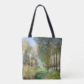 Alfred Sisley - Erholung entlang der Straße Tasche (Rückseite)