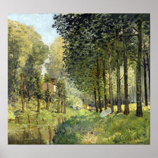 Alfred Sisley Erholung Poster (Vorne)
