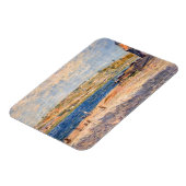 Alfred Sisley - Flussufer bei Saint-Mammes Magnet (Linke Seite)