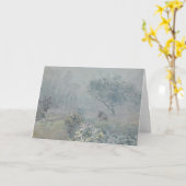 Alfred Sisley - Fog, Voisins Karte (Gelbe Blume)