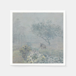 Alfred Sisley - Fog, Voisins Serviette