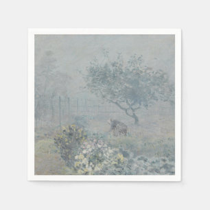 Alfred Sisley - Fog, Voisins Serviette