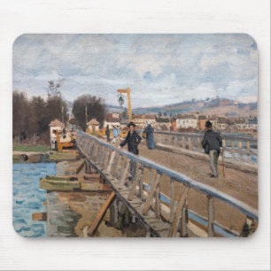 Alfred Sisley - Footbridge in Argenteuil Mousepad