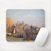 Alfred Sisley - Frosty Morning in Louveciennes Mousepad (Mit Mouse)