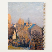 Alfred Sisley - Frosty Morning in Louveciennes Planer (Rückseite)