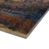 Alfred Sisley - Frosty Morning in Louveciennes Schneidebrett (Ecke)