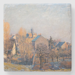 Alfred Sisley - Frosty Morning in Louveciennes Steinuntersetzer