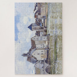 Alfred Sisley Gebäude und Brücken mit Wasser Puzzle