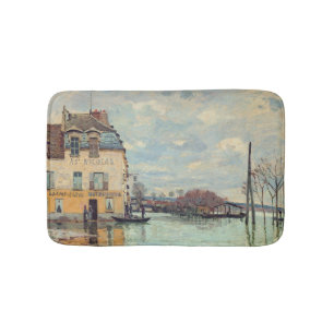 Alfred Sisley - Hochwasser in Port-Marly 1872 Badematte