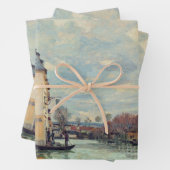 Alfred Sisley - Hochwasser in Port-Marly 1872 Geschenkpapier Set (Beispiel)