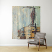 Alfred Sisley - Hochwasser in Port-Marly 1872 Wandteppich (Beispiel)