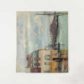 Alfred Sisley - Hochwasser in Port-Marly 1872 Wandteppich (Vorderseite)