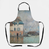 Alfred Sisley - Hochwasser in Port-Marly 1876 Schürze (Vorderseite)