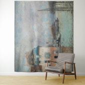 Alfred Sisley - Hochwasser in Port-Marly 1876 Wandteppich (Beispiel)