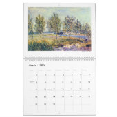 Alfred Sisley Landscapes 2026 Kalender (Mär 2026)