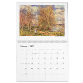 Alfred Sisley Landscapes 2026 Kalender (Feb 2027)