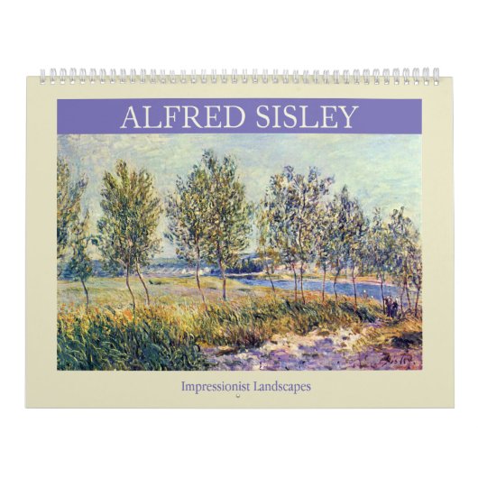 Alfred Sisley Landscapes 2026 Kalender (Titelbild)