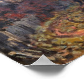 Alfred Sisley | Landschaft in der Nähe von Louveci Poster (Ecke)