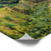 Alfred Sisley | Louveciennes, Die Höhen bei Marly Poster (Ecke)