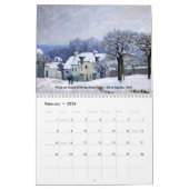 Alfred Sisley Masterpiece Selection Calendar Kalender (Feb 2026)
