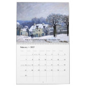 Alfred Sisley Masterpiece Selection Calendar Kalender (Feb 2027)