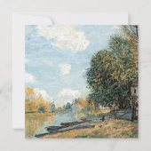 Alfred Sisley Moret: Die Banken des Loing (Vorderseite)