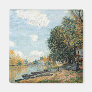 Alfred Sisley Moret: Die Banken des Loing Magnet